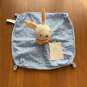 NWT Cloud Island Blue Checkered Bunny Blanket